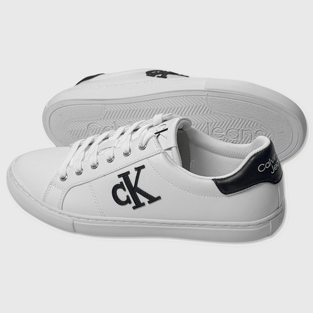 Calvin Klein Calysse Shoes / Sneakers - NEW Womens 9.5 Black / White - #48651-OF